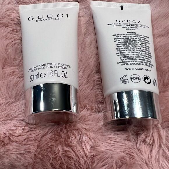 NWOT Gucci bamboo perfumed  body lotion 1.6 oz new   Lot of 2 travel size lotion - Picture 5 of 5